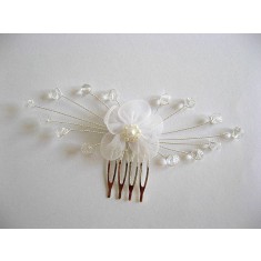 Accesoriu mireasa ac par, accesoriu nunta cu cristale 20366