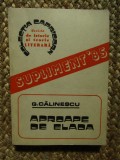GEORGE CALINESCU - APROAPE DE ELADA