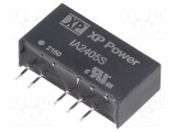 Convertor DC/DC 1W XP POWER 24VDC la 5VDC și -5VDC SIP THT