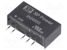 Convertor DC/DC 1W XP POWER 24VDC la 5VDC și -5VDC SIP THT