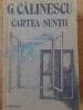 Cartea Nuntii - George Calinescu - Roman - Editura Facla 1988 - Beletristica