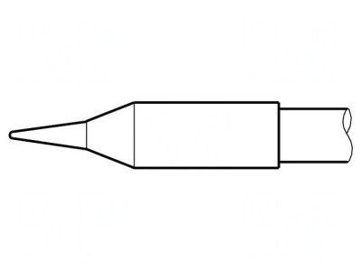 V&amp;acirc;rf Conic Alungit 0,6mm Longlife C245201 foto