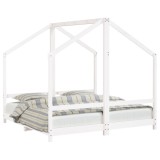 Cumpara ieftin Cadru de pat pentru copii, 2x(80x160) cm, lemn masiv de pin