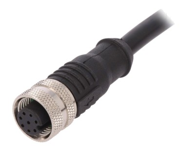 Conector M12 mamă IP67, 8 pini foto