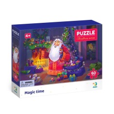 Puzzle - Magia cu tematica de iarna (60 piese)