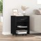 vidaXL Dulap de depozitare Stejar negru 46 x 36 x 59 cm Lemn compozit 862673