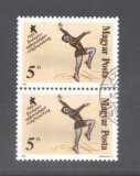 Hungary 1988 2 x Sport Art skating Mi.3950A used TA.205