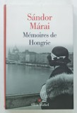 MEMOIRES DE HONGRIE par SANDOR MARAI , 2004