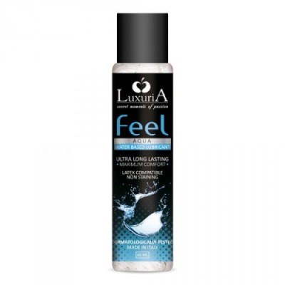 Lubrifianti - Luxuria Feel Aqua Lubrifiant Ultra Rezistent 60 ml foto