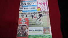 Revista Fotbal 1988 foto