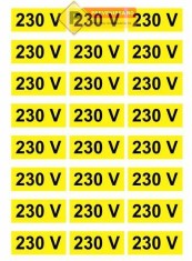 Set etichete prize 230v foto