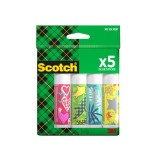 Lipici stick permanent Scotch, pachet de 4 x 8g - RESIGILAT