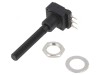 Potenţiometru axial 20k&Omega; 200mW THT 6mm plastic mono cărbune