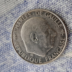 1FRANC 1988 . Charles de Gaulle FRANȚA