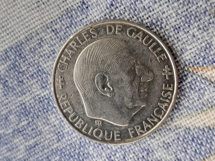 1FRANC 1988 . Charles de Gaulle FRANȚA
