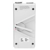 Intrerupator Izolator Waterproof 3P 35A 440V, IEC60947-3, ABS Ignifug, Rezistent Apa Praf UV, Uz Industrial, Betoniera, 160x78x66mm