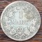 (A246) MONEDA DIN ARGINT GERMANIA - 1 MARK 1876, LIT. A, NECURATATA