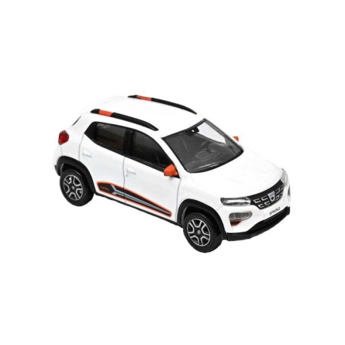 Macheta auto Dacia Spring Comfort Plus 2022alb 1:43 Norev