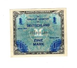 Germania 1944 - 1 Mark, Ocupatia Aliata