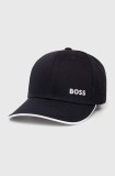 BOSS Green șapcă de baseball din bumbac culoarea albastru marin, cu imprimeu, 50519219