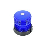 Girofar Albastru LED Omologat E-Mark 12/24V, Talpa Magnetica, 30 SMD 5730, Cablu 2m