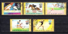 A12 S2 1 - Timbre foarte vechi - Umm al qiwain - sport - Olimpiada Munchen 1972