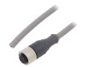 Cablu M12 5 pini, 3m, IP67