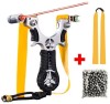 Prastie Profesionala cu Laser+Boloboc+Zgarci Rezerva+100 Bile Metalice. Puternica, Precisa. Arc Modern ABS, Latex Rezistent