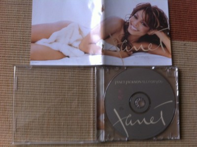 janet jackson all for you 2001 cd disc muzica pop house rnb Virgin records VG++ foto