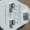 Adaptor priză tip G cu 2 porturi USB &ndash; model COPL402S, alb