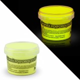 Vopsea glow in the dark fosforescenta care lumineaza galbena - 100 g
