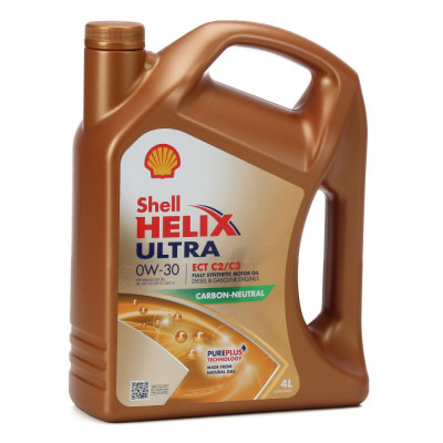 Ulei Motor Shell Helix Ultra ECT C2/C3 0W-30 VW 504/507.00 MB 229.52 4L Helix U.ECT C2/C3 0W30 4L foto