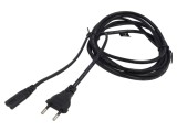 Cablu Alimentare 2x0,75mm2 3m Negru