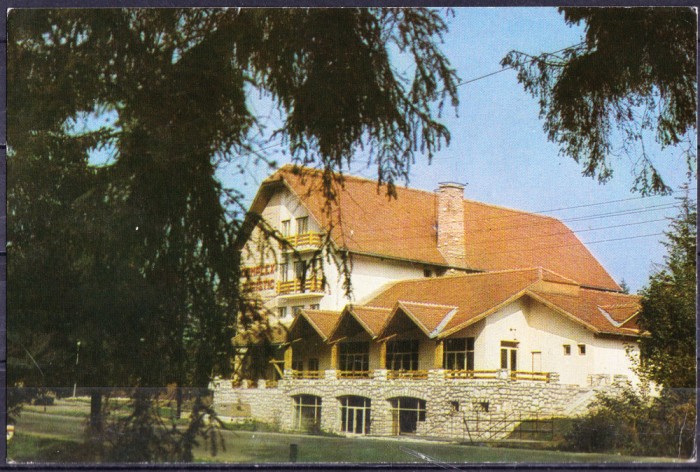AMS - ILUSTRATA 172 HANU IZVORU-MURESULUI, HARGHITA 1977 RSR, CIRCULATA