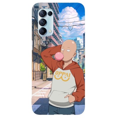 Husa compatibila cu Oppo A15 model One Punch Man, Silicon, TPU, Viceversa foto