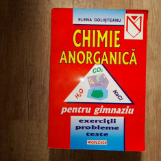 CHIMIE ANORGANICA PENTRU GIMNAZIU - ELENA GOLISTEANU