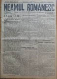 Cumpara ieftin Ziarul Neamul romanesc , nr. 27 , 1915 , din perioada antisemita a lui N. Iorga