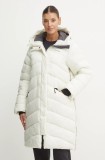 Didriksons geaca MARION femei, culoarea alb, de iarna, 505408