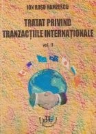 Tratat privind tranzactiile internationale, Volumul al II-lea foto
