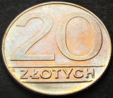 Cumpara ieftin Moneda 20 ZLOTI - POLONIA, anul 1989 * Cod 1505, Europa