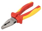 Cleşti izolaţi universali 180 mm, oţel crom-vanadium