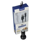 Incarcator auto 4.8A cu cablu tip C 12-24V Cod: PG-260C PREMIUM, Oem