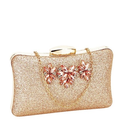 Clutch sampanie cu brosa BYH814 05 foto