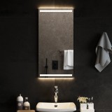vidaXL Oglindă de baie cu LED, 40x80 cm