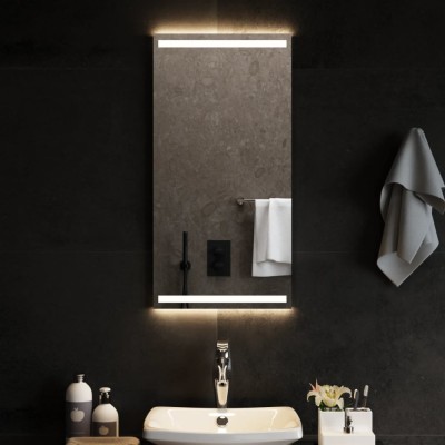 vidaXL Oglindă de baie cu LED, 40x80 cm 3154064 foto