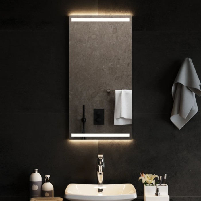 vidaXL Oglindă de baie cu LED, 40x80 cm 3154064