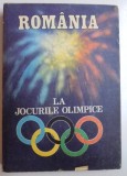 romania la jocurile olimpice de maria bucur-ionescu ...anghel vrabie coperți tari cartonate supracoperți