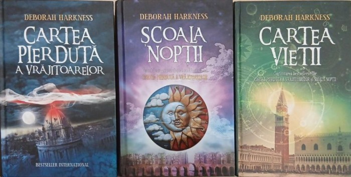 Cartea pierduta a vrajitoarelor (3 volume) - Deborah Harkness