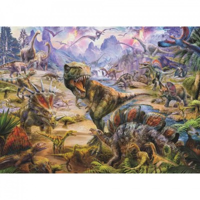 Puzzle Dinozauri, 300 Piese foto