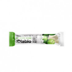 Baton fara zahar de cereale si mere cu invelis de iaurt, 30g, Diablo